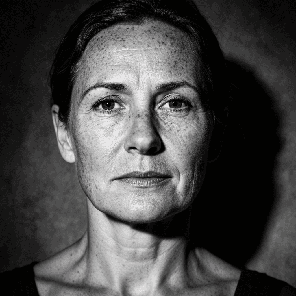 Studio Portrait example generated with Flux 2