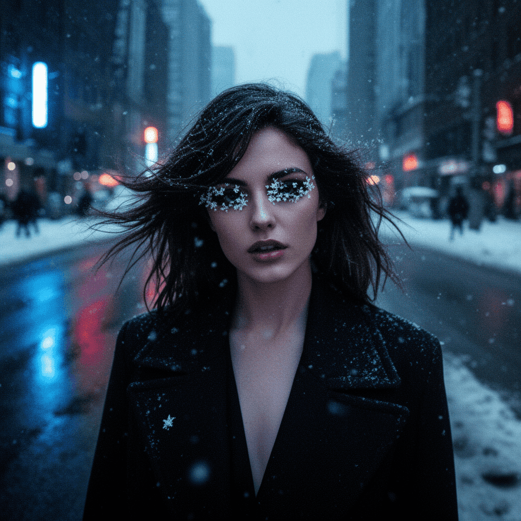 Cinematic Blizzard example generated with Flux 2