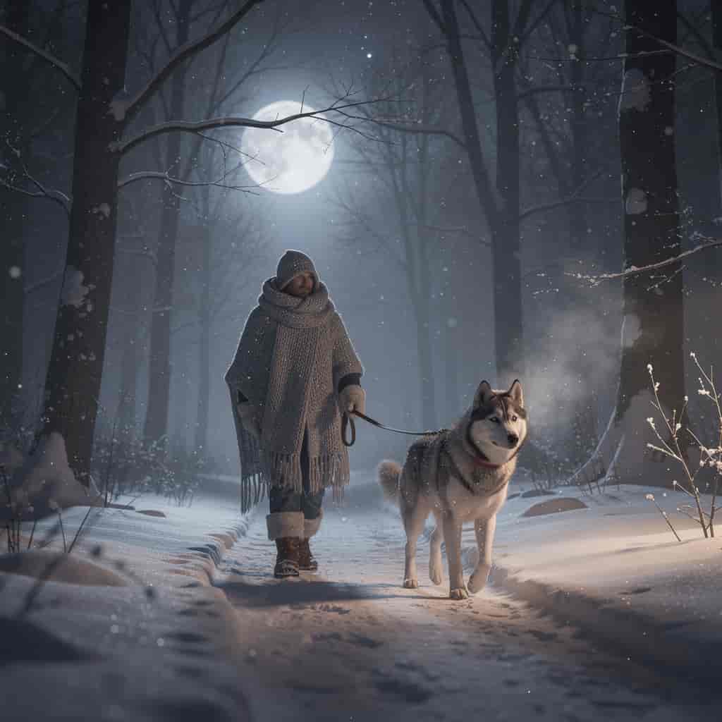 Winter Wonderland example generated with Flux 2 Pro