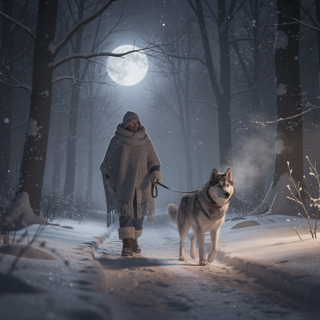 Winter Wonderland example generated with Flux 2 Pro