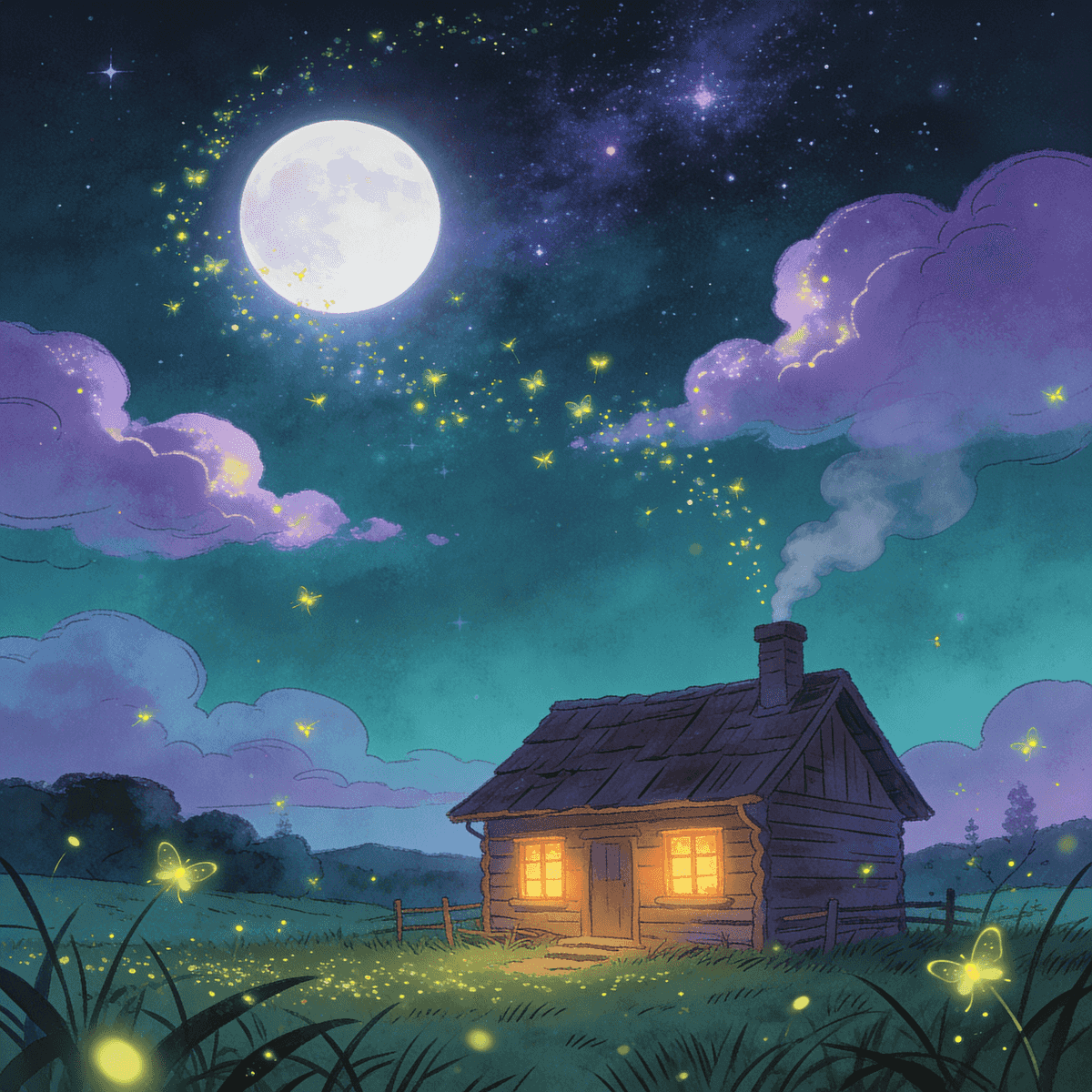 Magical Nature example generated with ByteDance SeeDream v4.5