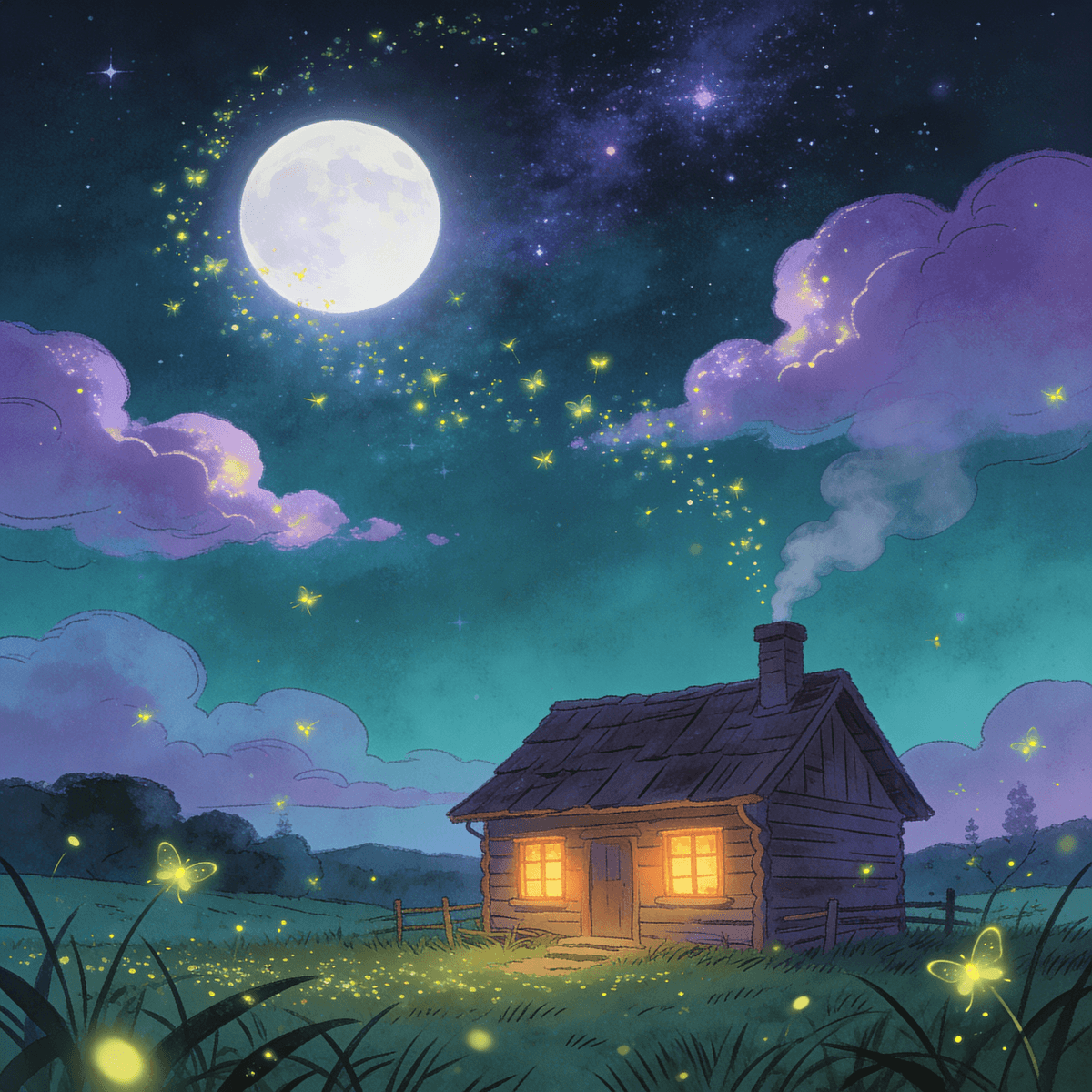 Magical Nature example generated with ByteDance SeeDream v4.5