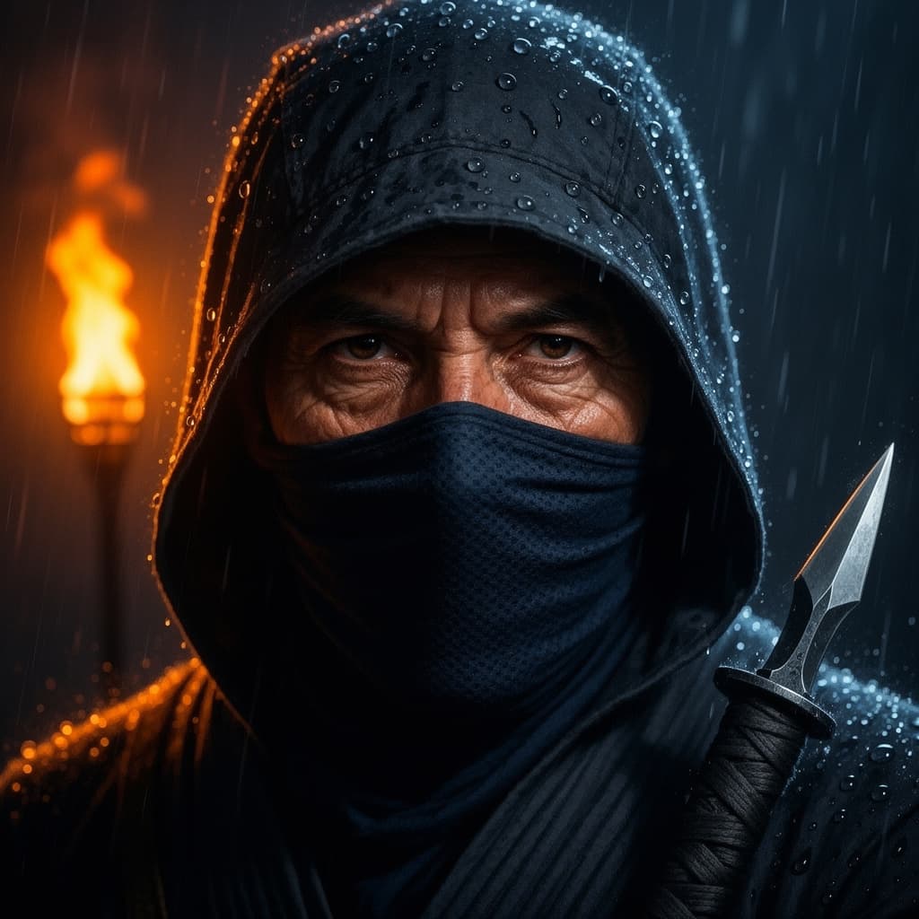 Shadow example generated with Flux 2 Flex