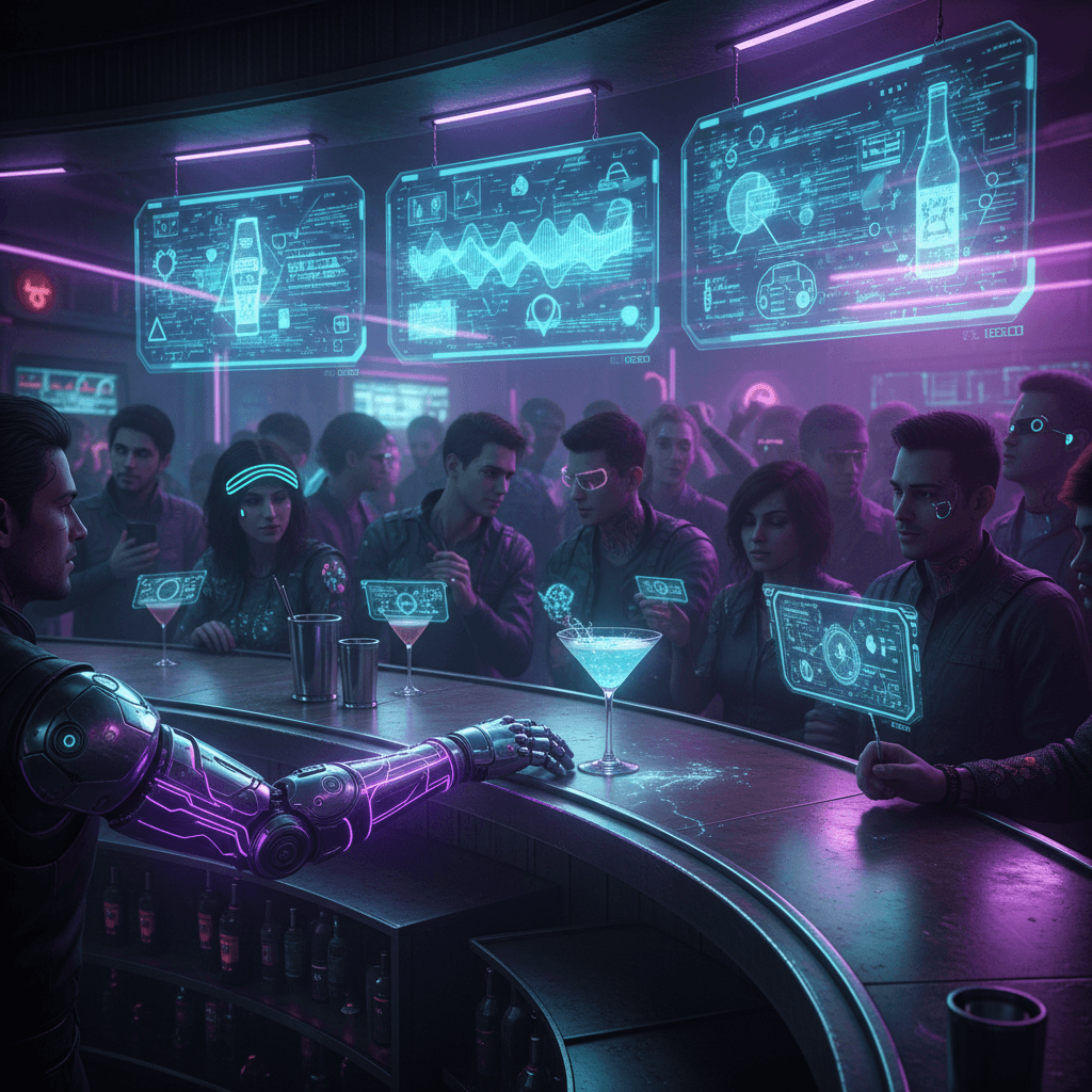 Afterlife Bar example generated with Nano Banana