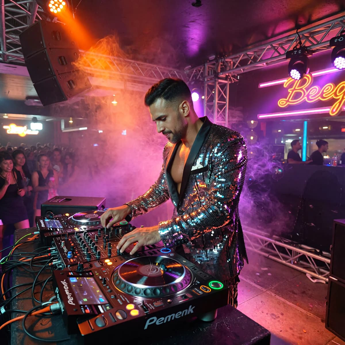 70s Disco example generated with ImagineArt 1.5