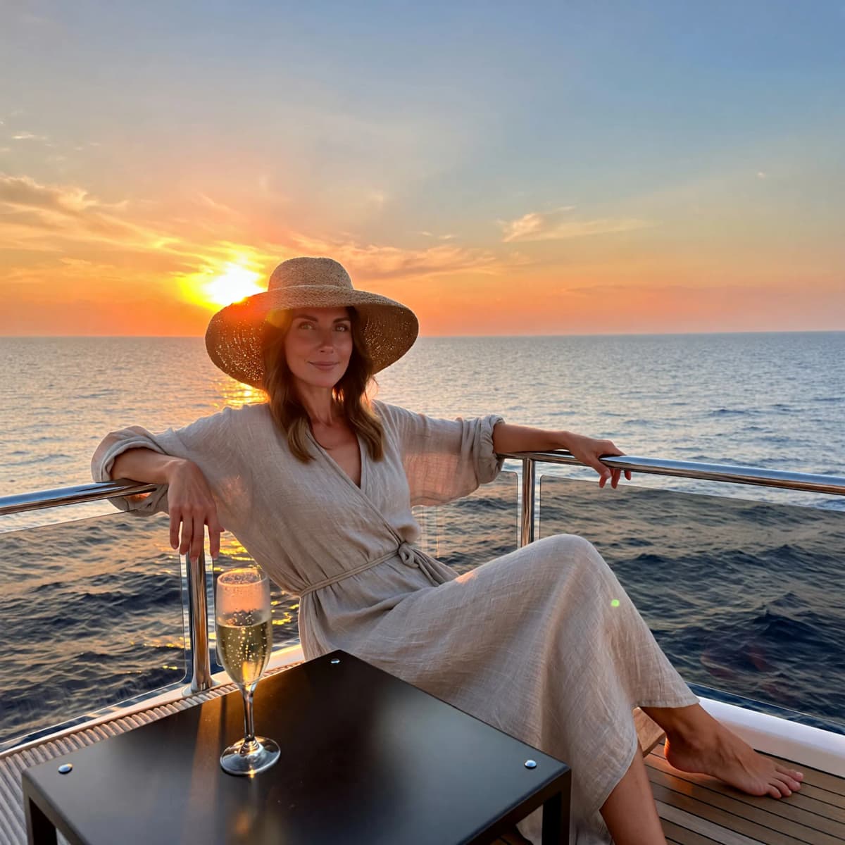 Superyacht example generated with ImagineArt 1.5