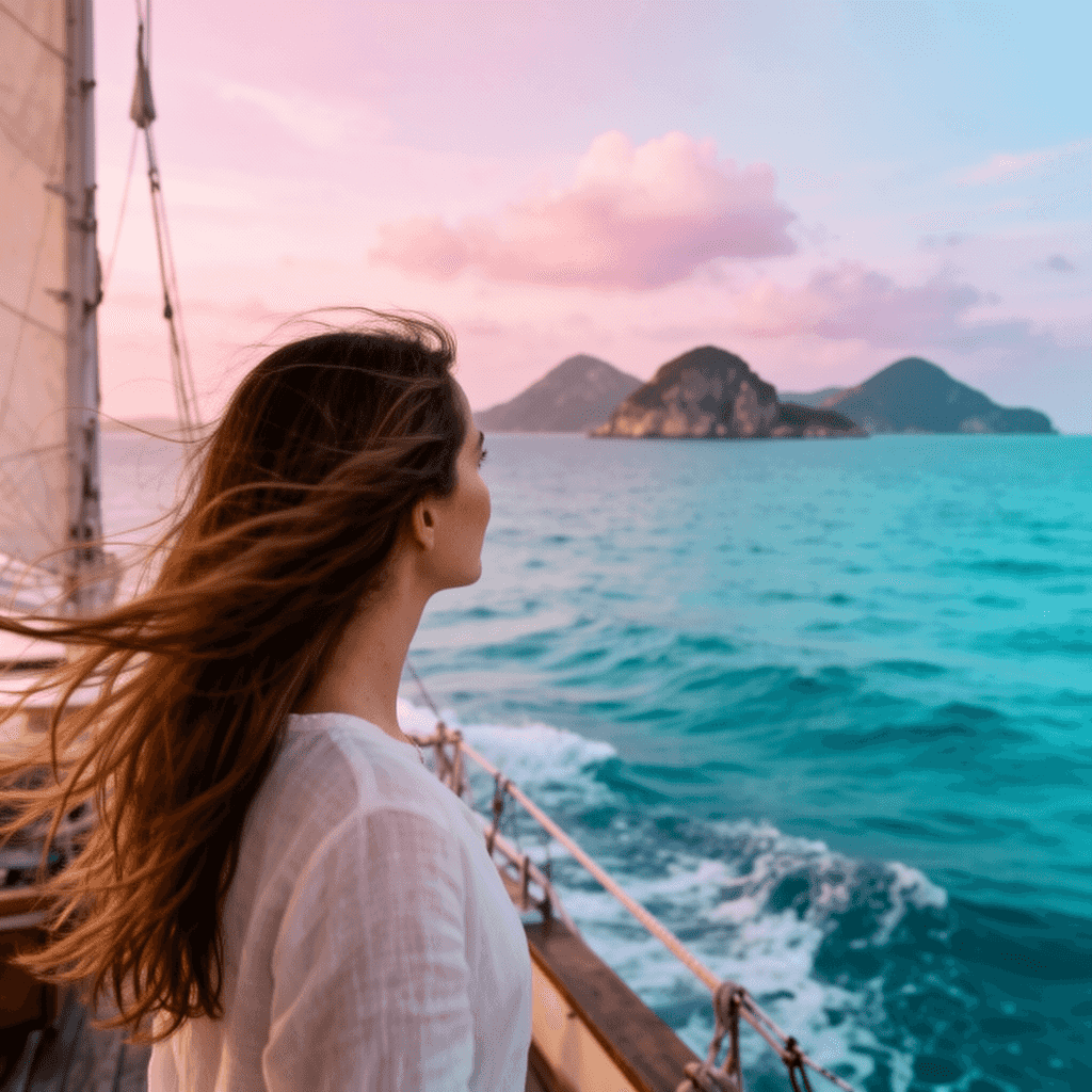 Ocean Getaway example generated with Flux 2