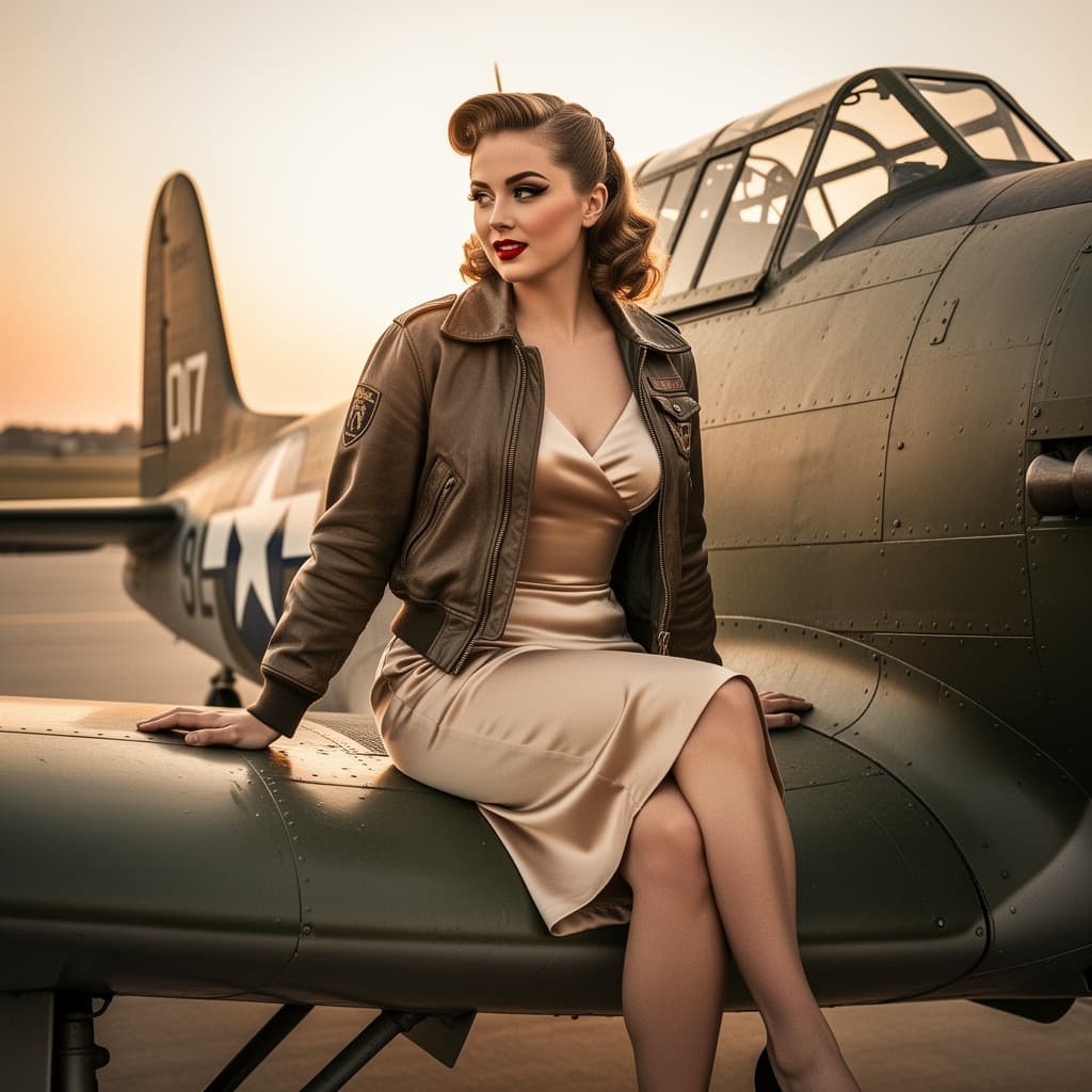 1940s Classic example generated with Flux 2 Flex