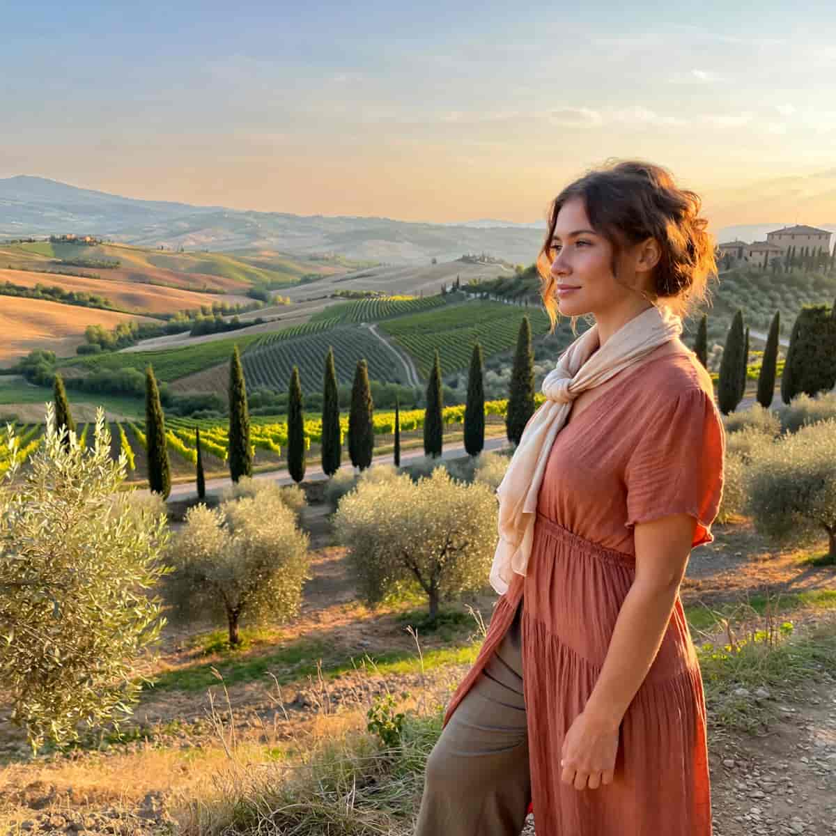 Italian Countryside example generated with ImagineArt 1.5