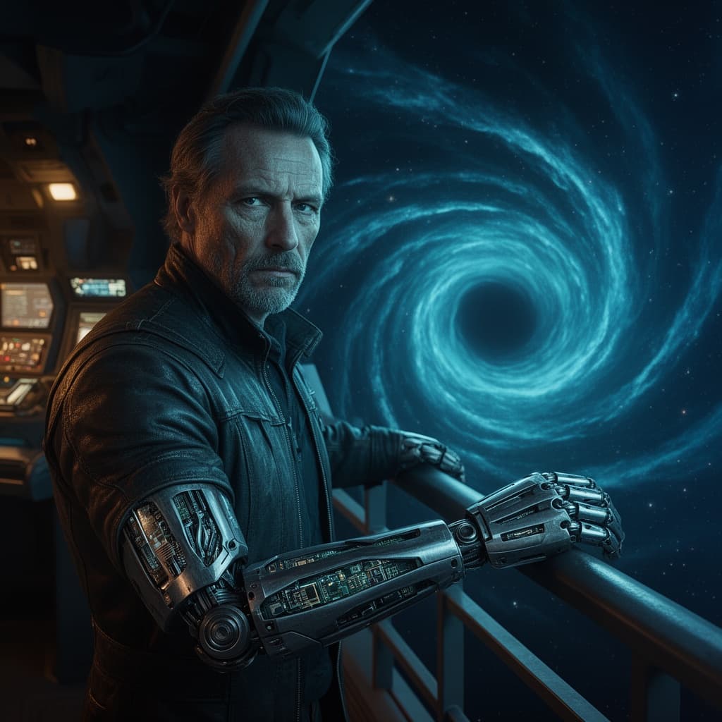 Intergalactic example generated with Flux 2 Flex