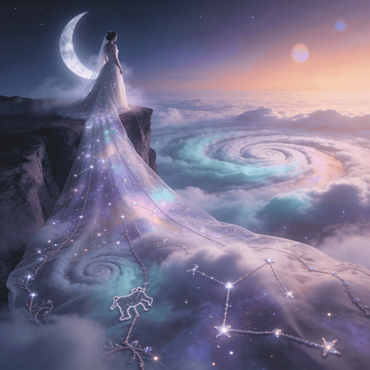 Galaxy example generated with ByteDance SeeDream v4.5