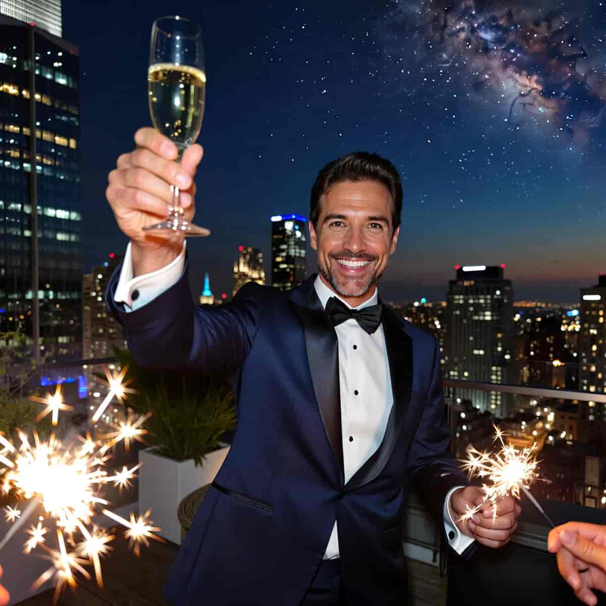 Holiday Party example generated with ImagineArt 1.5