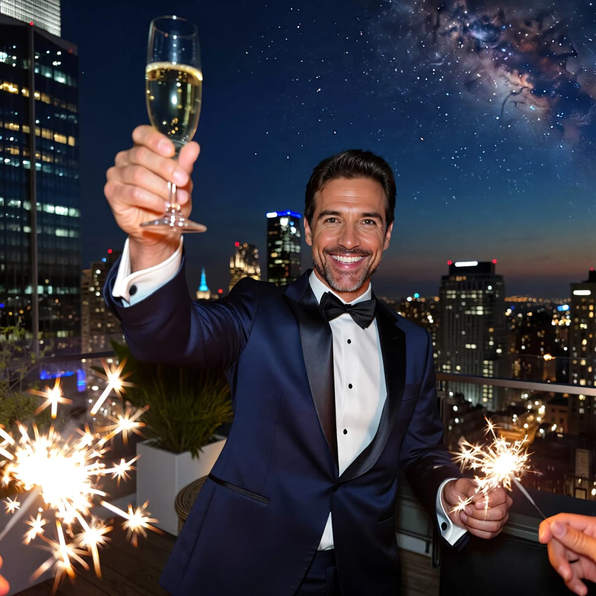 Holiday Party example generated with ImagineArt 1.5