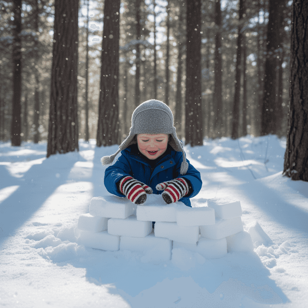 Winter Wonderland example generated with Flux 2