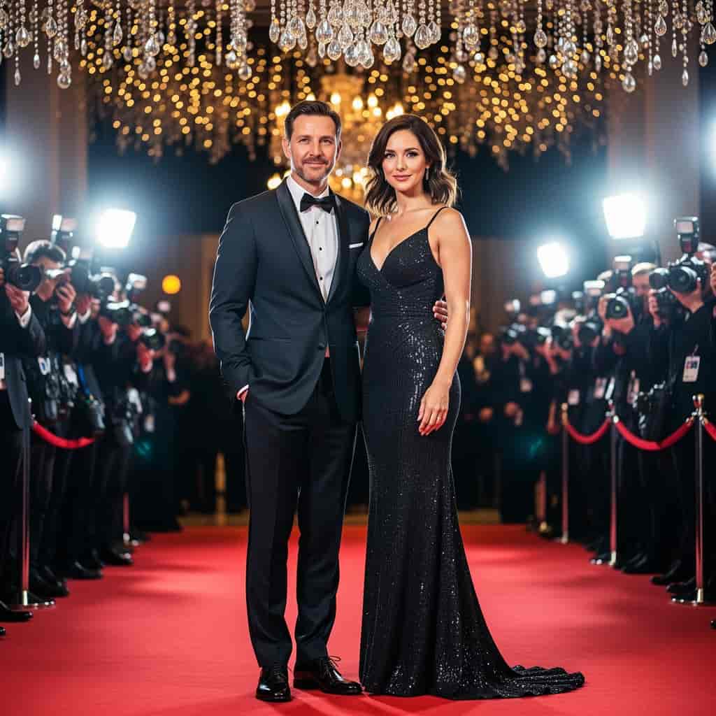 Holiday Party example generated with Flux 2 Flex