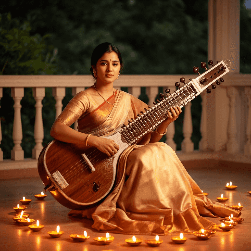 Traditional example generated with Flux 2