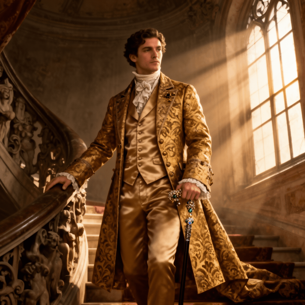 Gilded Glamour example generated with Flux 2