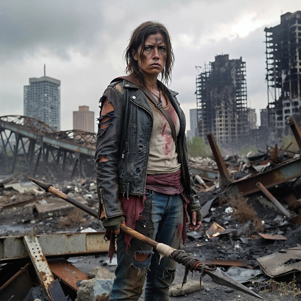 Survivor example generated with ImagineArt 1.5