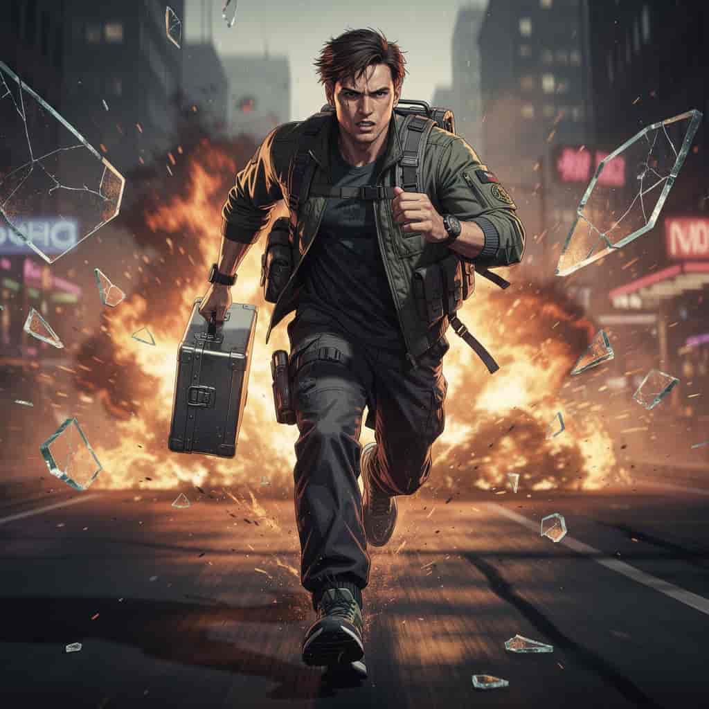 Action Movie example generated with Flux 2 Pro