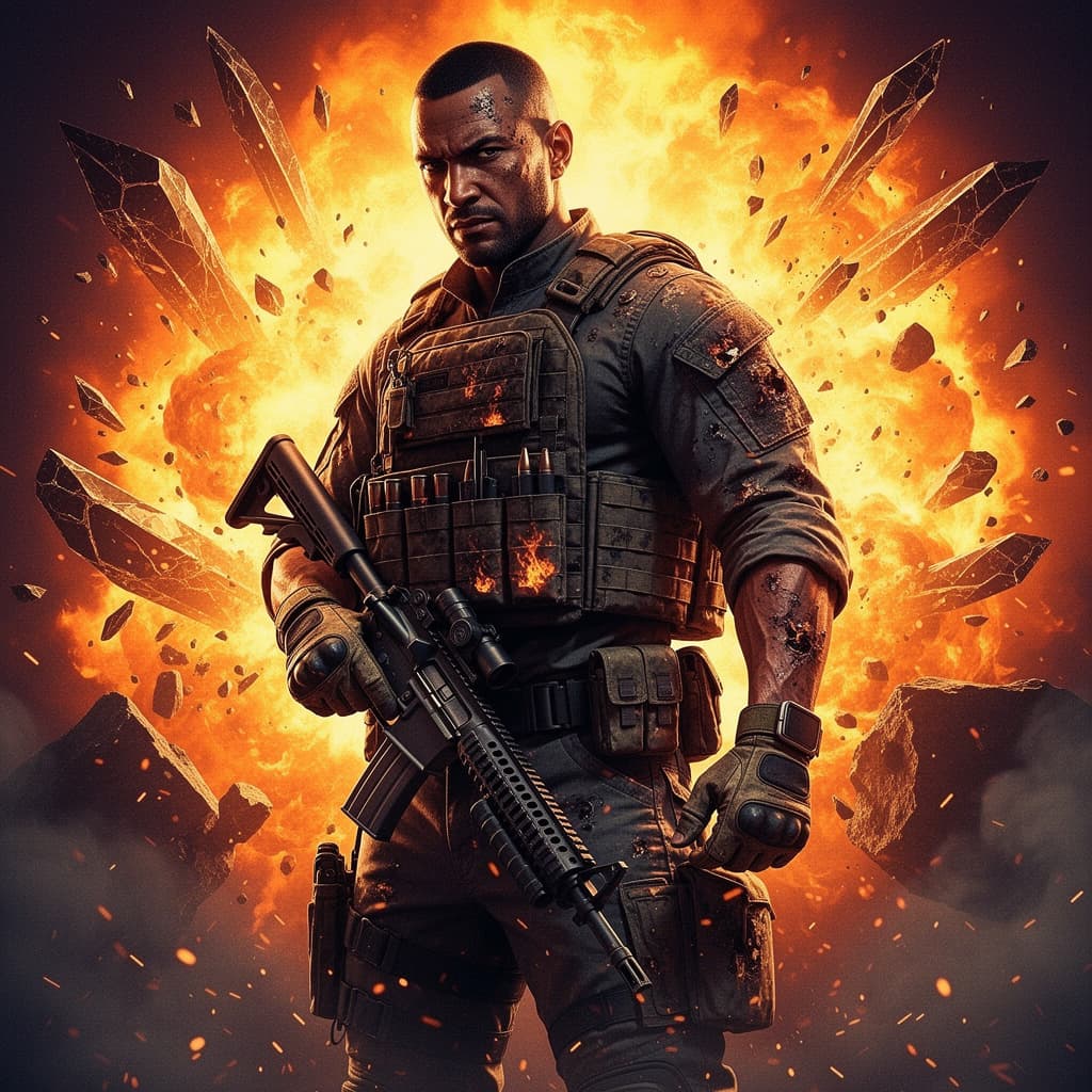 Action Movie example generated with Flux 2 Flex