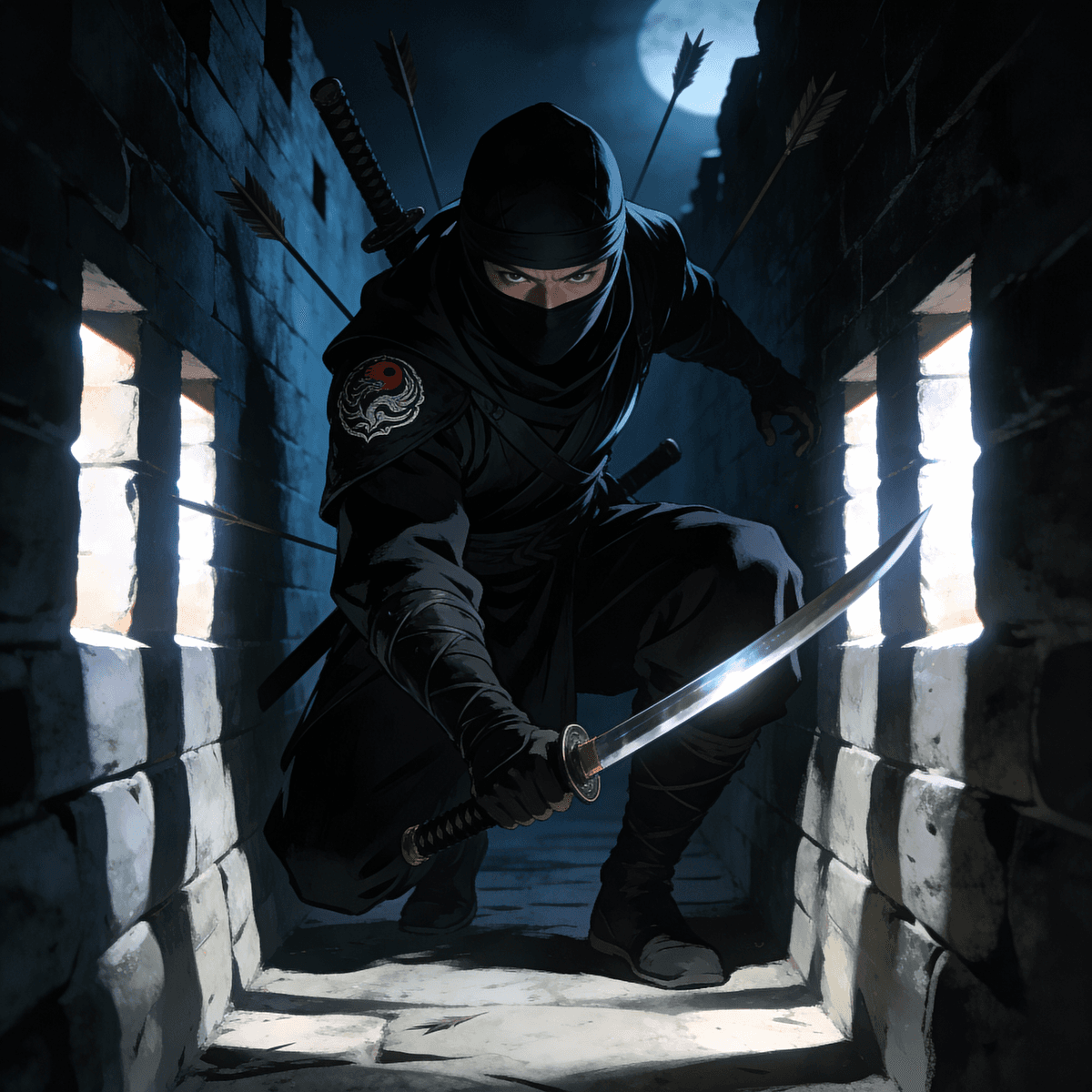 Stealth example generated with ByteDance SeeDream v4.5