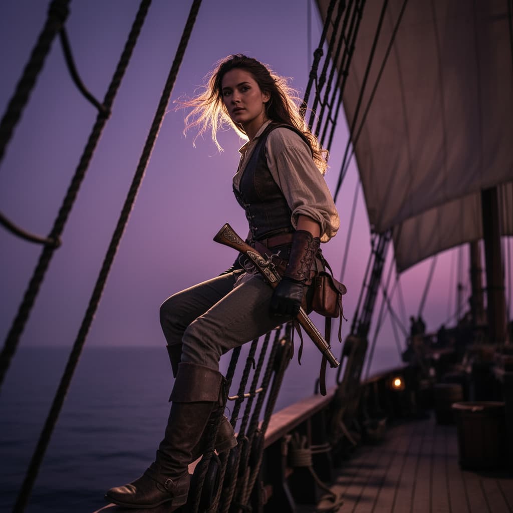 Swashbuckler example generated with Flux 2 Flex