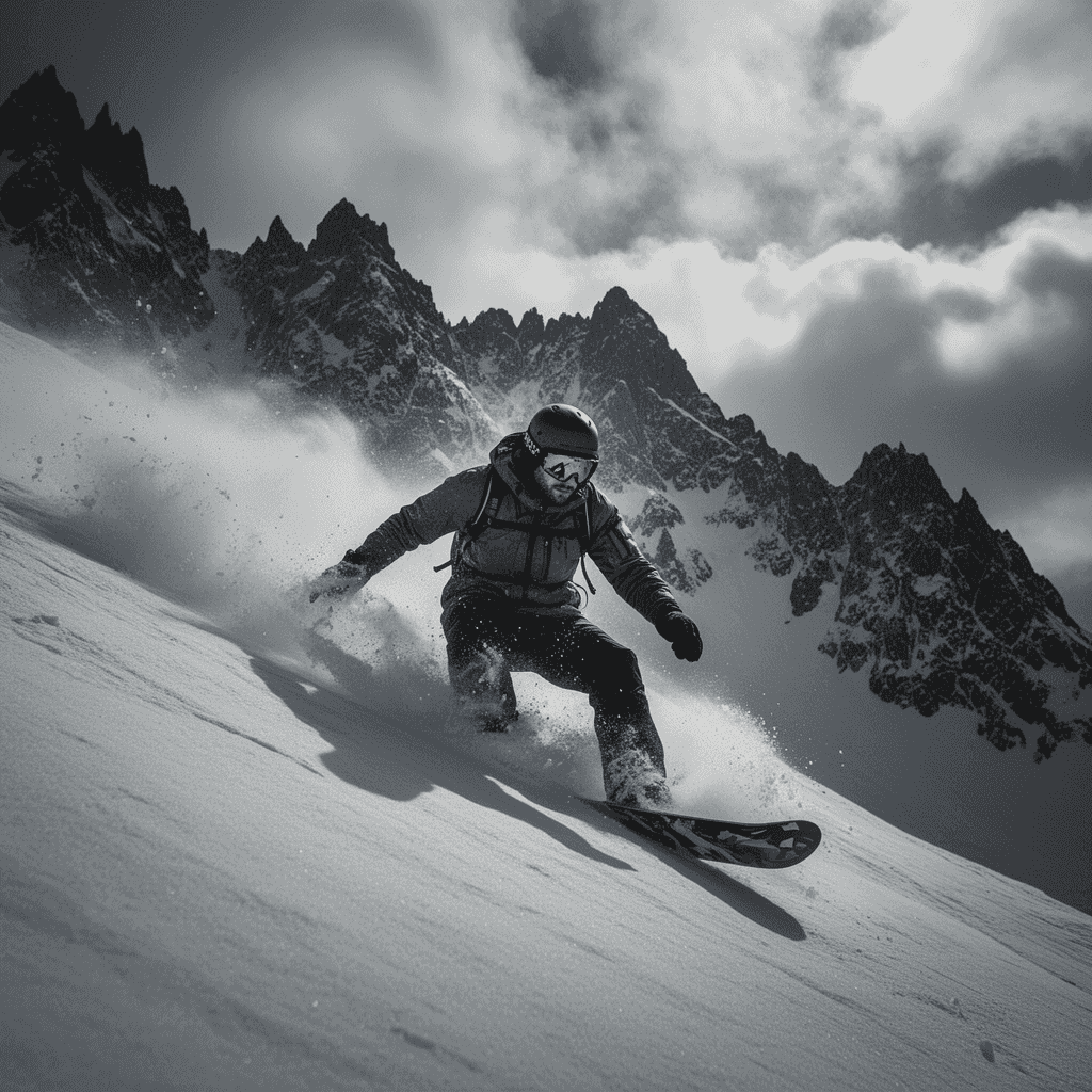 Snowboarding example generated with Flux 2