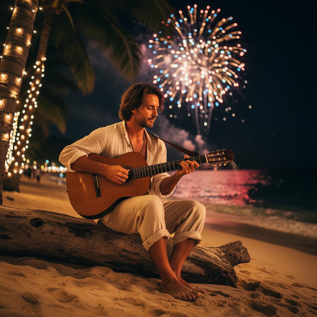 Beach Celebration example generated with Flux 2 Flex