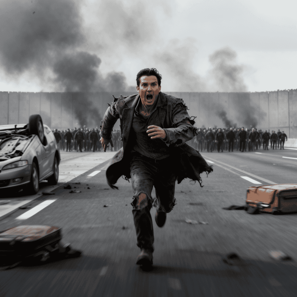 Horde Chase example generated with Flux 2