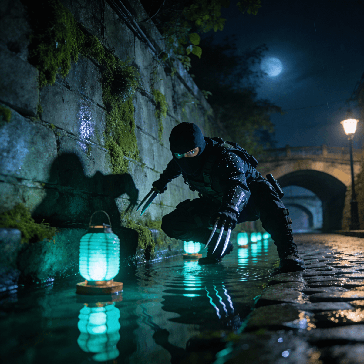 Stealth example generated with ByteDance SeeDream v4.5