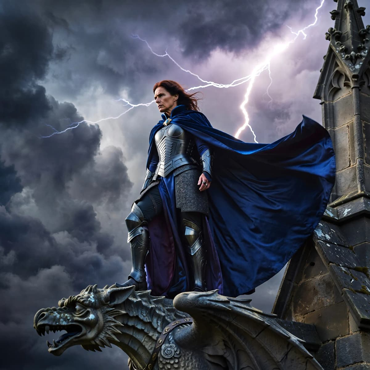 Caped Hero example generated with ImagineArt 1.5