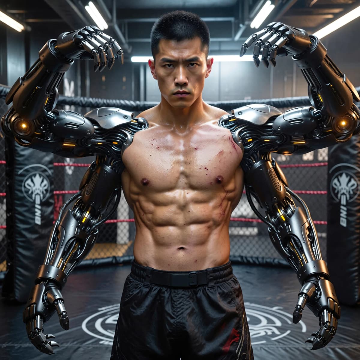 Mutant Hero example generated with ImagineArt 1.5