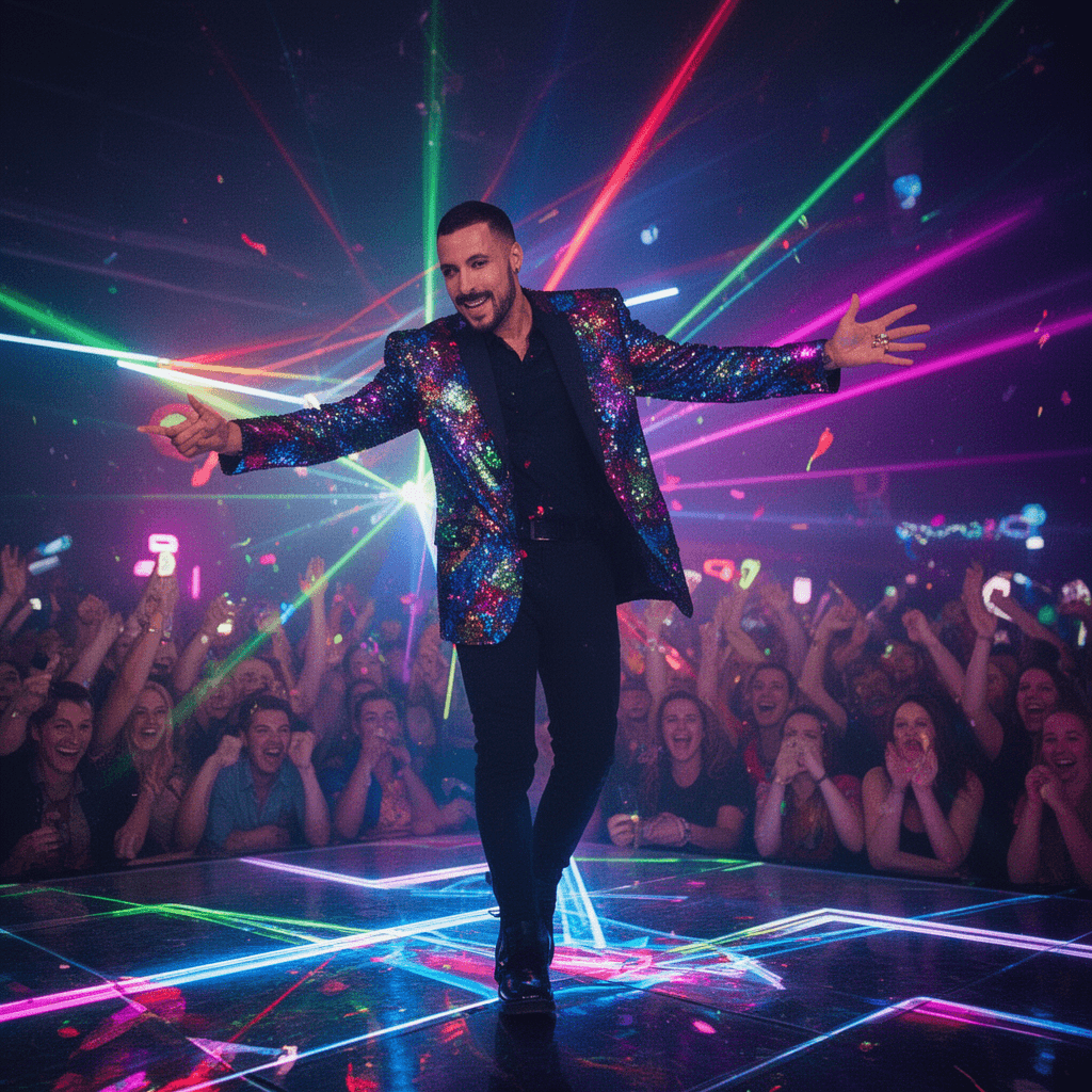 Dance Floor example generated with Flux 2