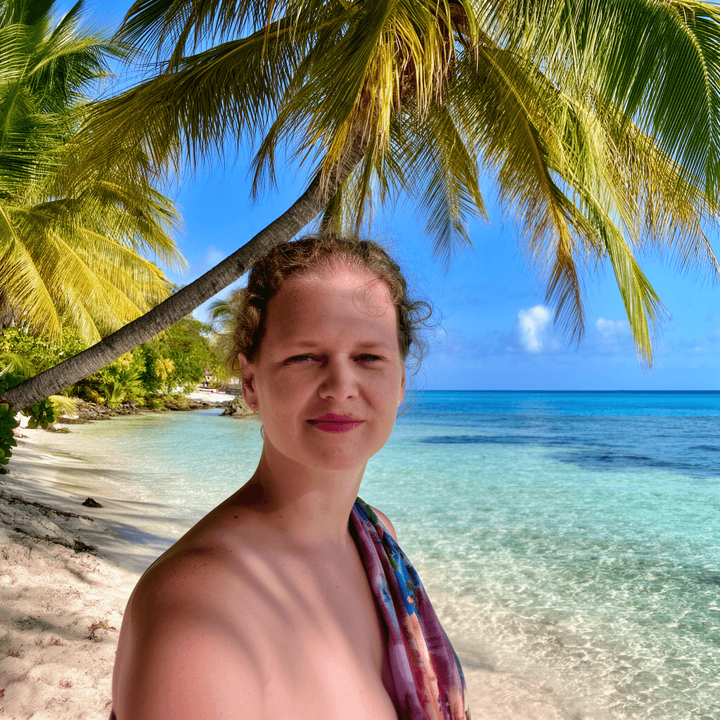 Tropical Beach example generated with Flux 2