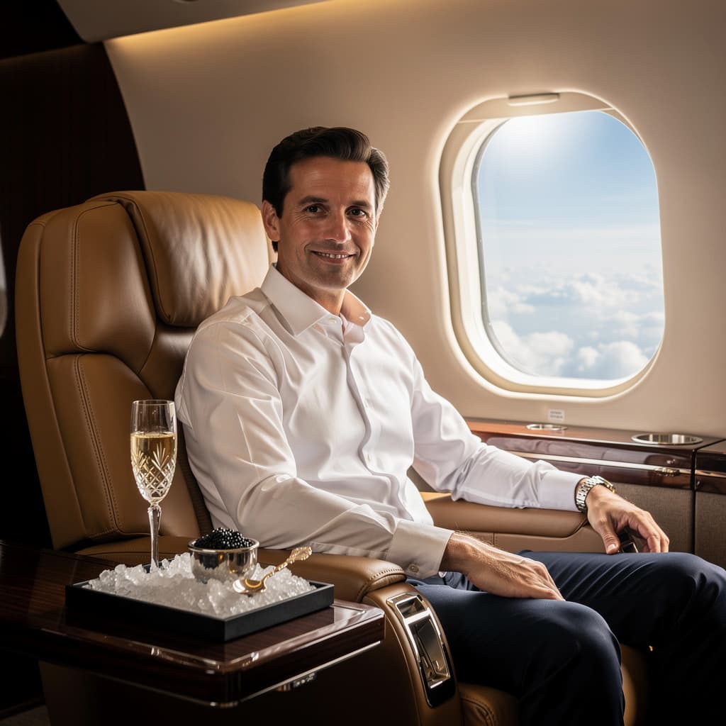 Private Jet example generated with Flux 2 Pro