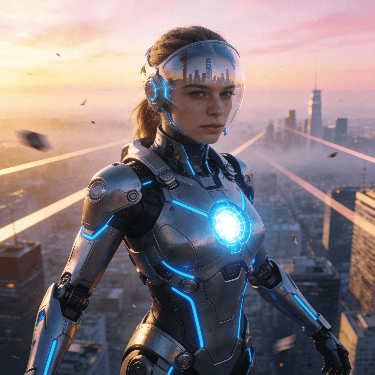 Tech Armor example generated with ByteDance SeeDream v4.5