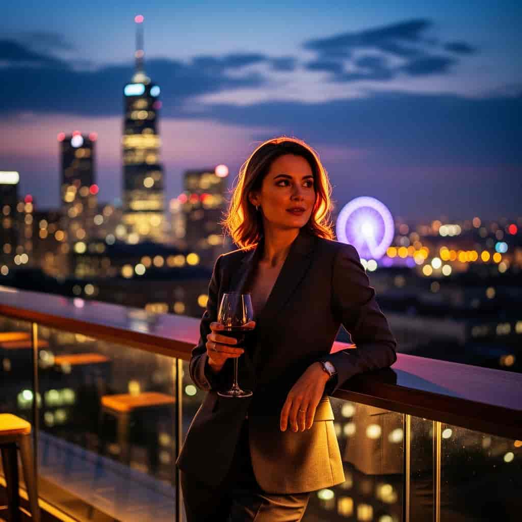 City Skyline example generated with Flux 2 Flex