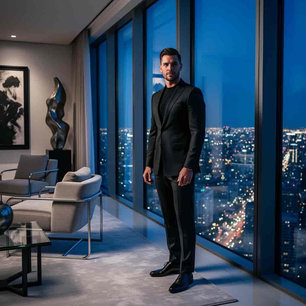 Penthouse example generated with Flux 2 Flex