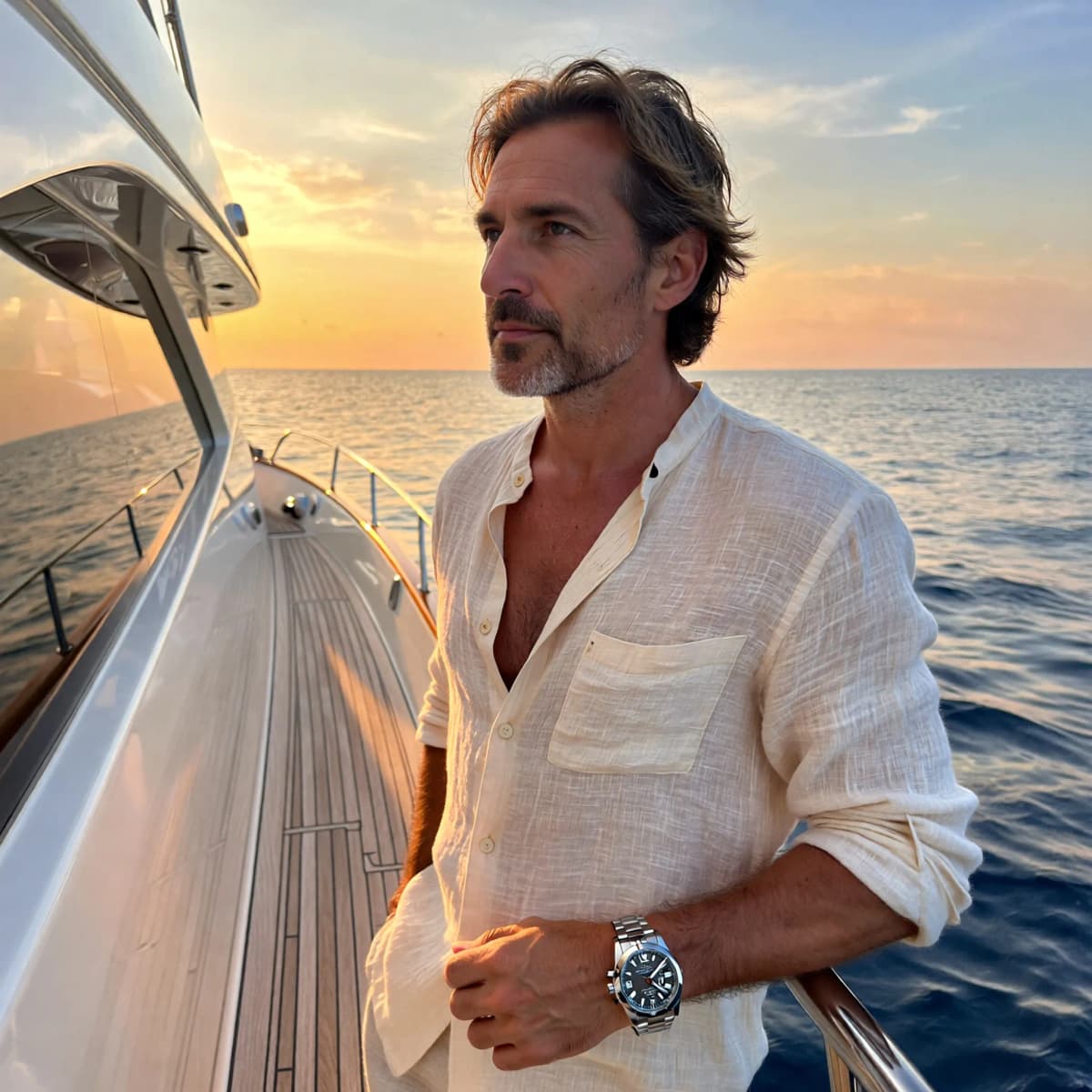 Superyacht example generated with ImagineArt 1.5