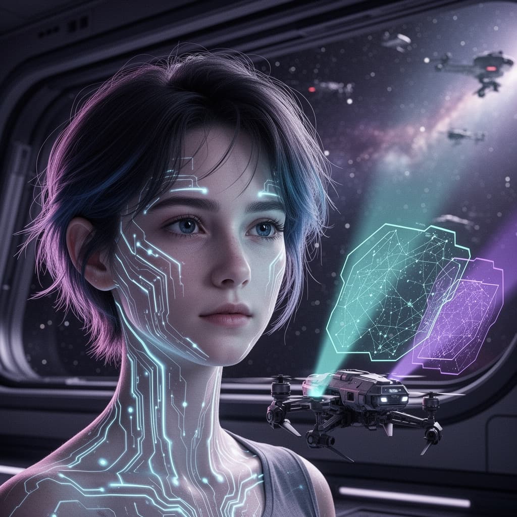 Sci-Fi example generated with Flux 2 Flex