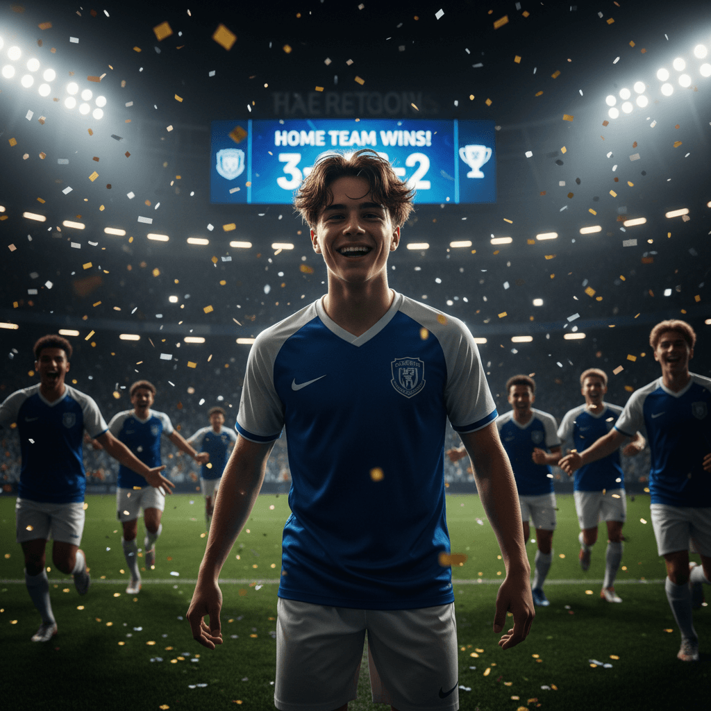 Stadium Scene example generated with Nano Banana