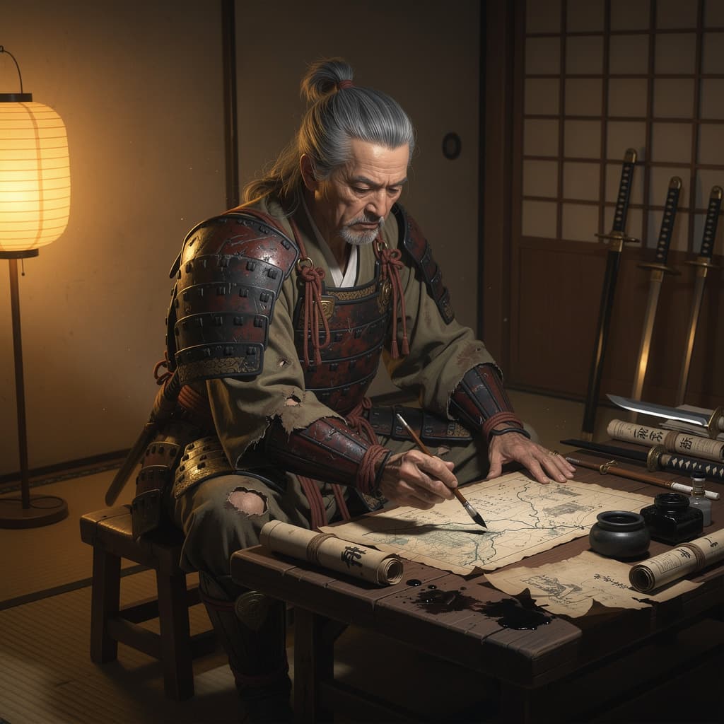 Warrior example generated with Flux 2 Pro