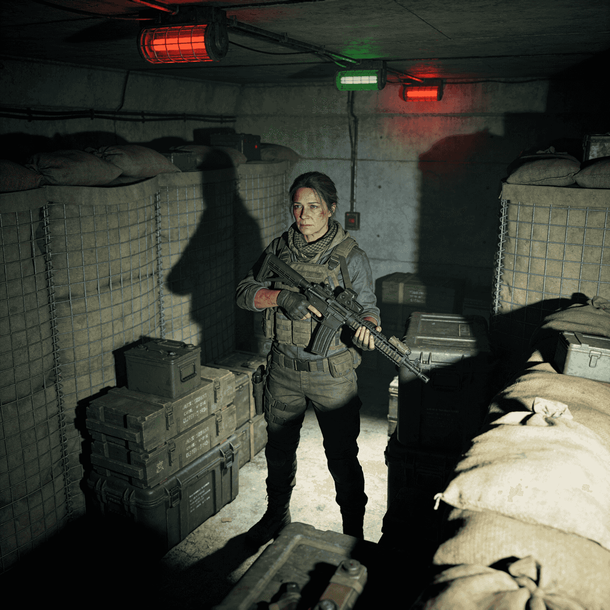 Bunker Defense example generated with ByteDance SeeDream v4.5