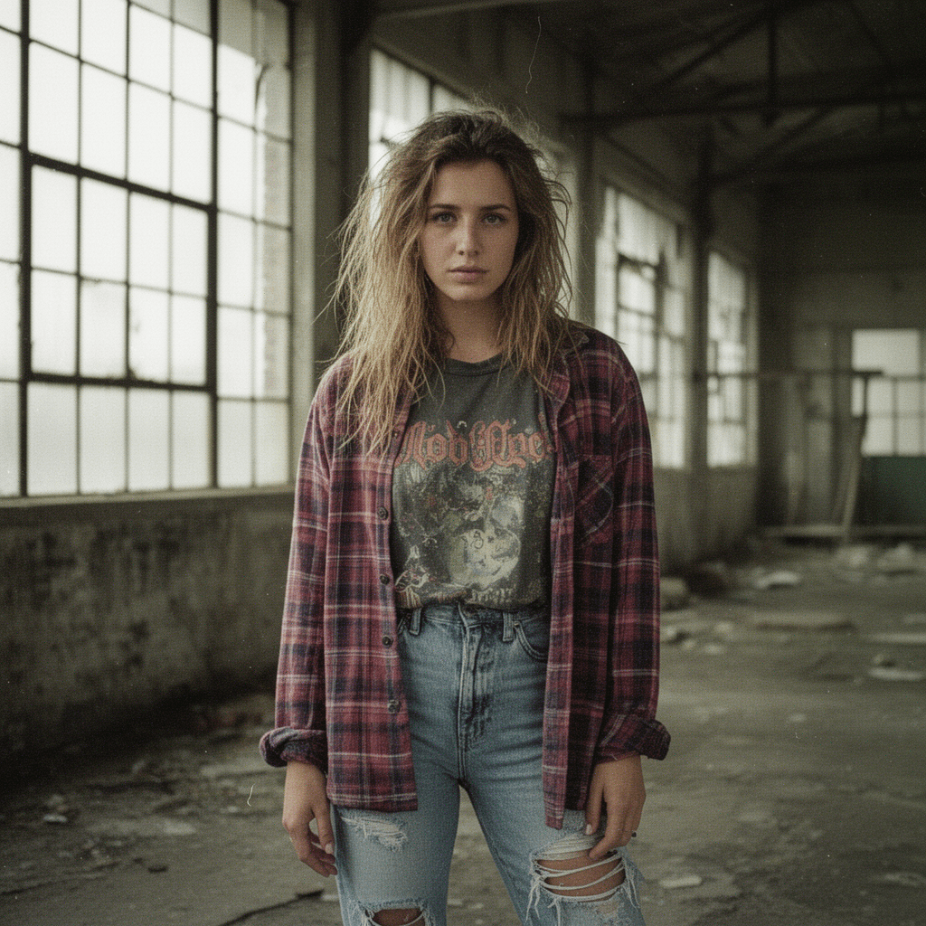 Grunge example generated with Flux 2