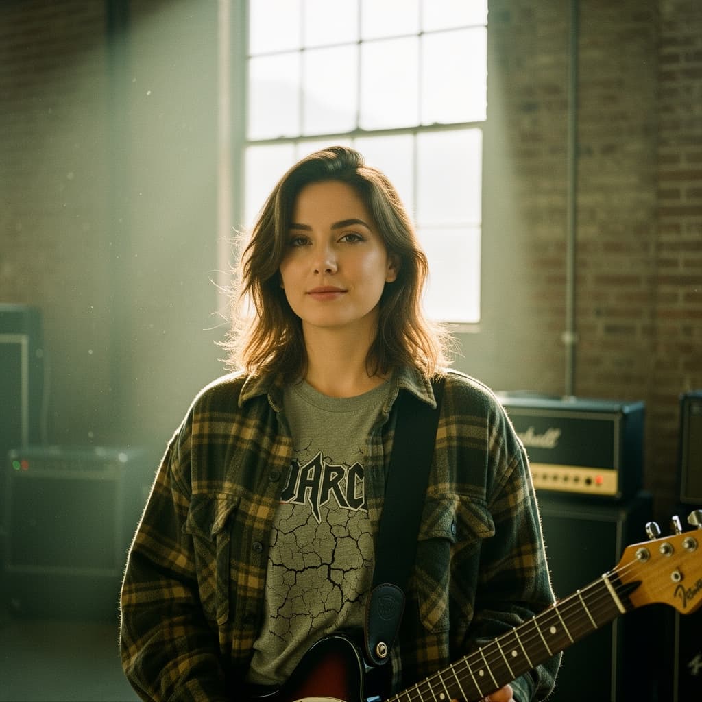 Grunge example generated with Flux 2 Flex