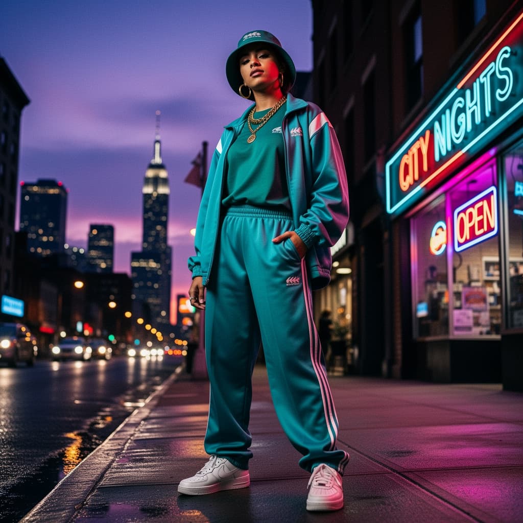 Hip-Hop example generated with Flux 2 Flex