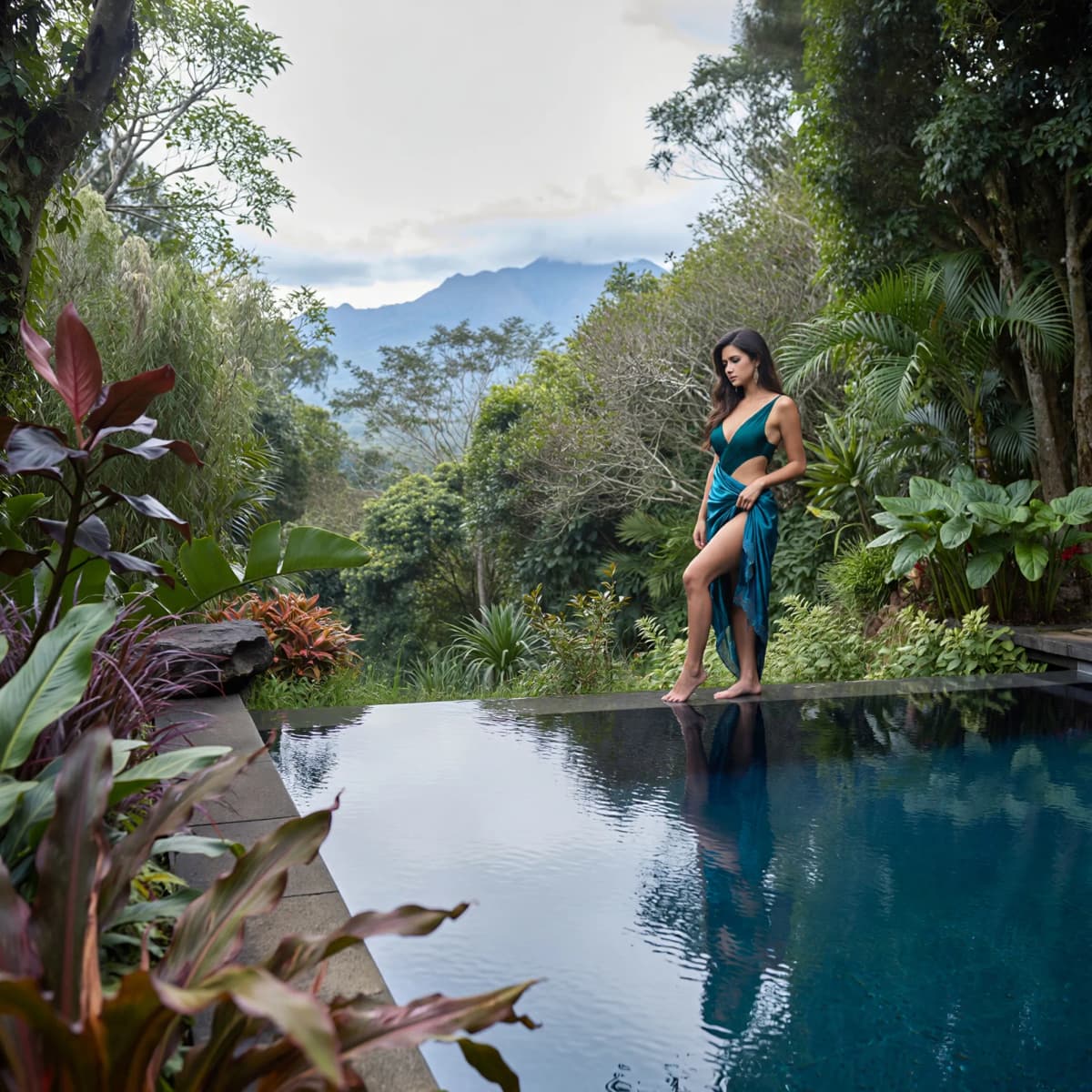 Tropical Resort example generated with ImagineArt 1.5