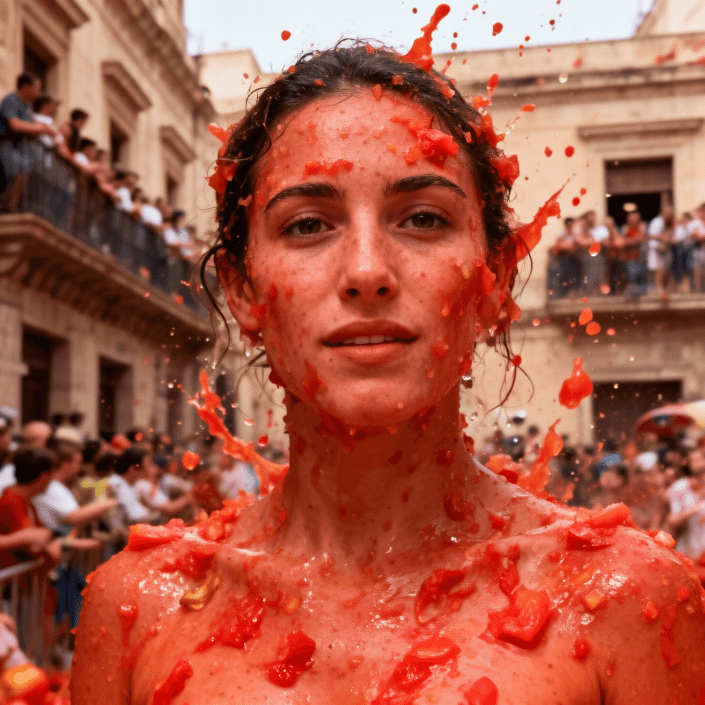 Festival Scene example generated with Flux 2