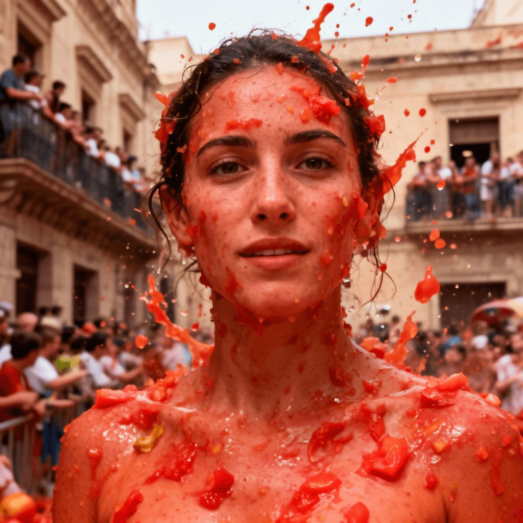 Festival Scene example generated with Flux 2