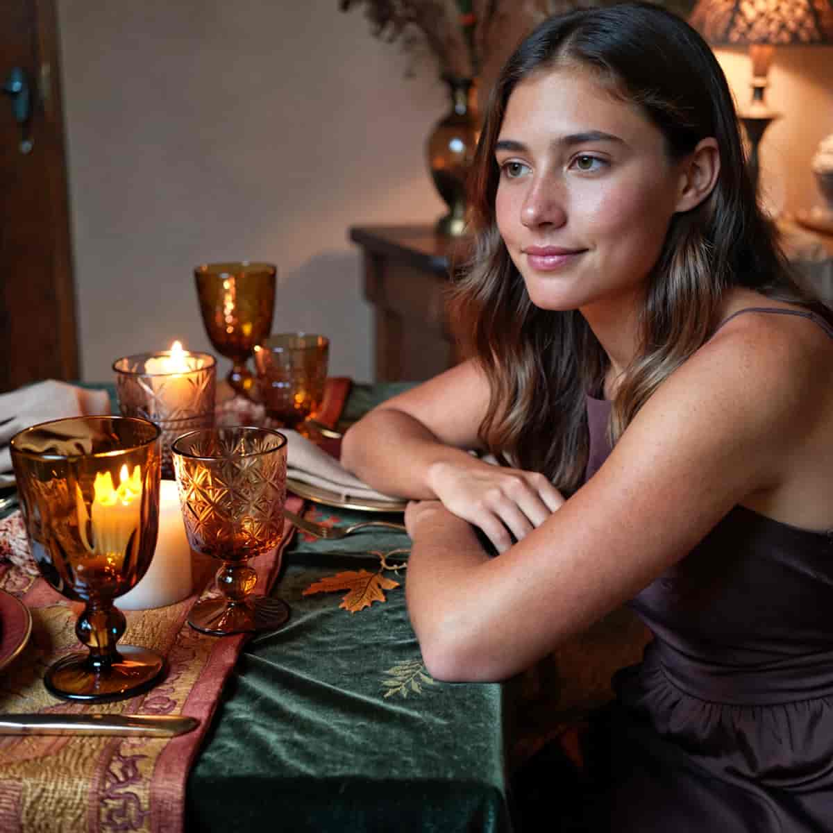 Festive Thanksgiving example generated with ImagineArt 1.5